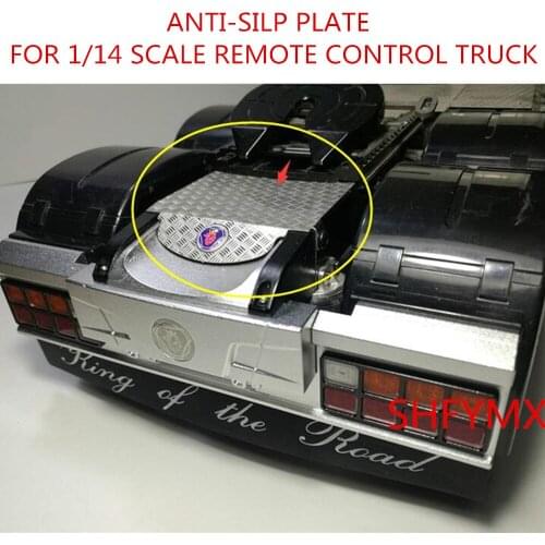 Rc Tractor Toy Truck Parts Decoration Plate For 1/14 Scale Remote Control Car Tamiya Scania R470 R620 56323 Actros Accessories