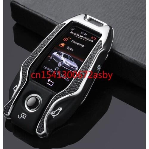 For BMW 7 Series 730li x5 New 5 Series 530 GT 6 Series X3 X7 Car Key Cover Full LCD Key Protective Case