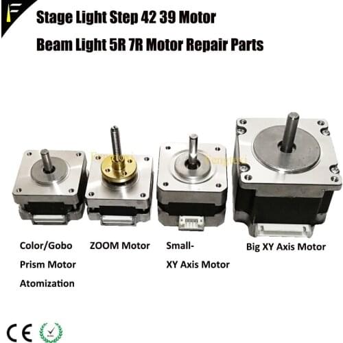 2*LOT Electric Motor Pan Tilt X/Y Step Motor For Sharpy Beam 7R 5R 10R 15R 16R Effect Zoom Motor LED Beam Stage Light Motors