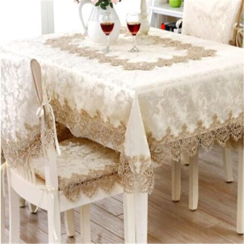 European Jacquard Hot Table Cloth Classical Rectangle Tablecloths For Events Chair Covers Lace Table Coffee Table Tablecloth