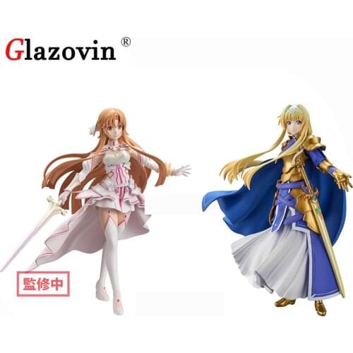 Glazovin Original Genuine Sword Art Online Alicization AsunaYuuki The Goddess Of Creation Alice PVC Action Figure Model Toy