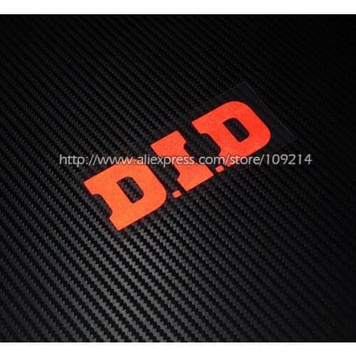 DID Sponsor D.I.D Helmet Motorcycle Decal Reflective Sticker Waterproof 01