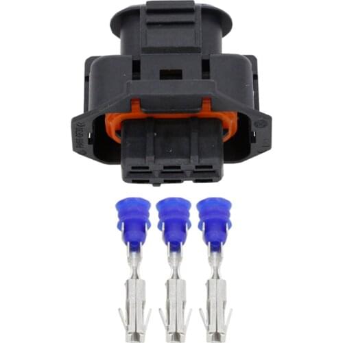 3 Pin pressure plastic automotive sensor with terminal DJ7036C-3.5-21 3P connector