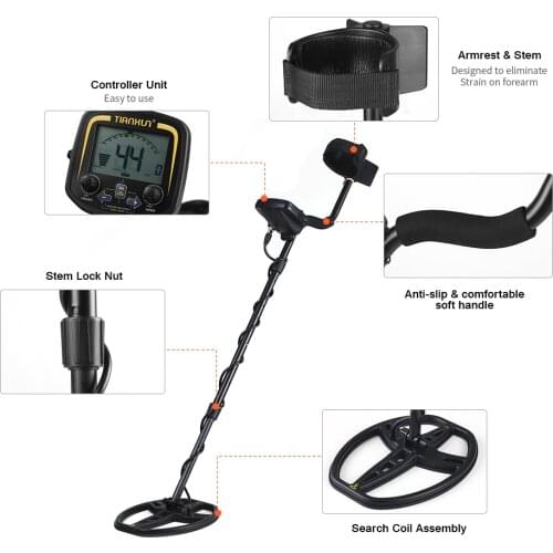 Professional metal detector TX-850 gold metal detector 5m depth long range gold detector