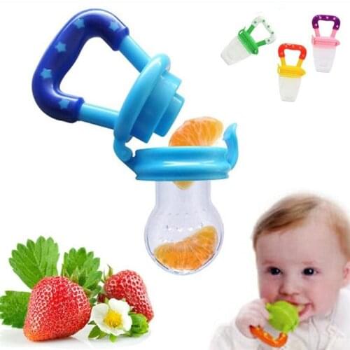 Baby Nipple Fresh Food Fruit Milk Feeding Kids Fruit Feeding Nipple Safe Supplies Nipple Teat Pacifier Bottles Teething Pacifier