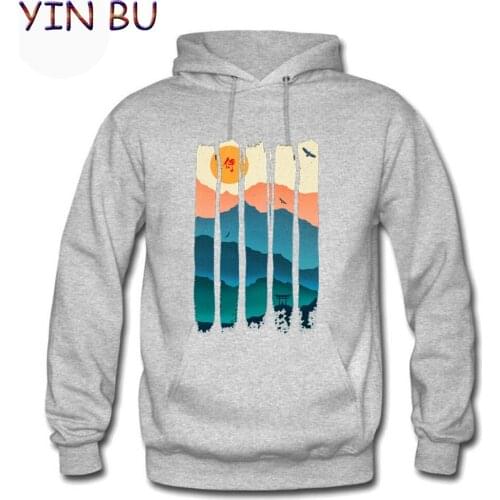 Men Women Sweatshirt Hoodies Vintage Samurai Japan Mountain Brush Strokes Streetwear Hooded Warm Fleece Felpa Uomo 2XL