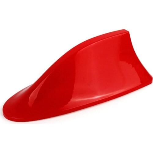 Universal Car Exterior Roof Shark Fin Adhesive Sticker Antenna FM/AM Signal Radio Aerial