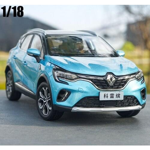 1/18 New RENAULT KOLEOS SUV Diecast Metal Model Toy Car Boys Gifts Blue Original Box Free Shipping