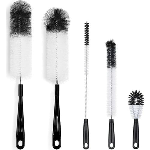 1 set Cup Scrubber Glass Cleaner Bottles Brush Sink Kitchen Accessories Drink Mug Wine Suction Cup Cleaning Brush Gadgets tool