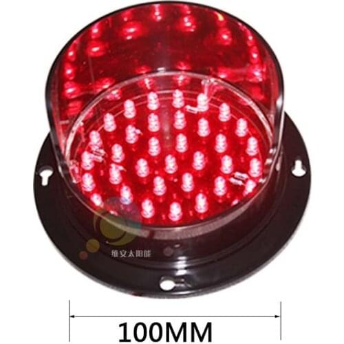 DC12V or DC24V Hot selling Taiwan Epistar LED waterproof 100mm red traffifc light module