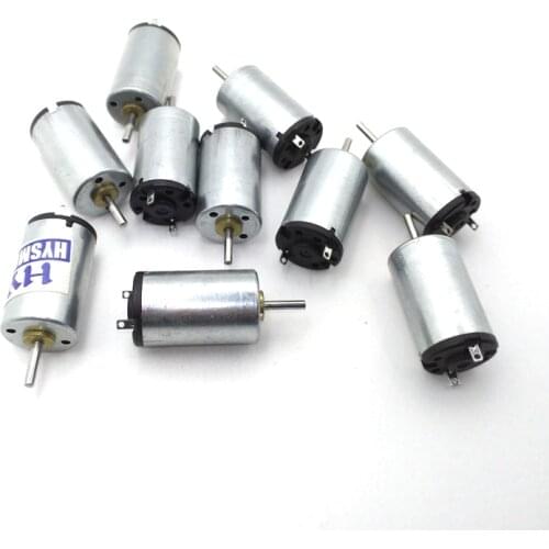 10pcs High Speed Motor DC3V 9500rpm Micro Electric Motors DC1.5V- 3V Small Moter 3 V Volt DIY Fan Smart Model Moteur 1220