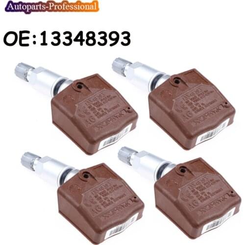4 PCS 13348393 TPMS Sensor For Opel Zafira C Astra Insignia Tire Pressure Sensor For Opel Ampera C hevrolet Volt Car accessories