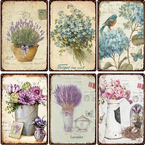 Diamond Painting Flowers Plates Rose Peony Lavender Art Diamond Embroidery Poster Vintage Garden Room Decoration Wall Decor Gift