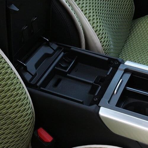 Central Armrest Storage Box Car Organizer for Land Range Rover Evoque 2014-2018 Container Holder Tray Accessories Car Styling