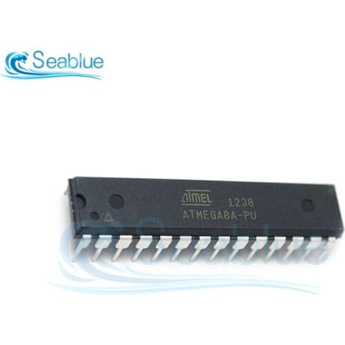 ATMEGA8A New Singlechip IC Chips PU 8 Bit Bytes Flash Integrated Circuit Direct Insertion 8K Bytes In System Programmable