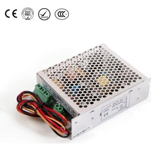 Whole sales 50w 24v single output with UPS function uninterrupted power supply