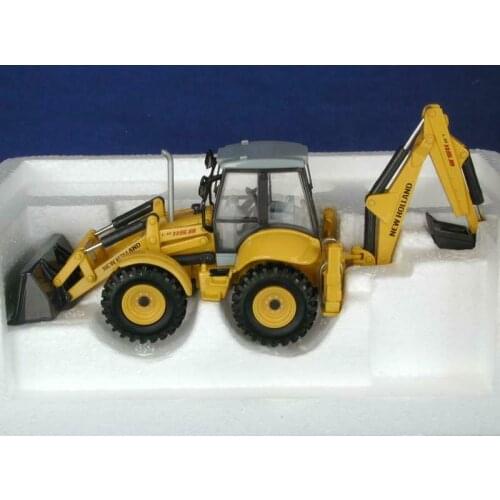 1:50 New Holland LB 115B Tractor Loader Backhoe Alloy model car Metal toys for childen kids diecast gift