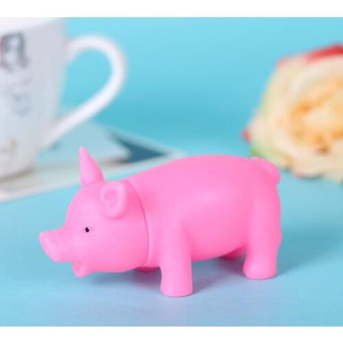 Chancellory Slime Squish Cute Pig Fun Toy Squish Lovely Silicone Toy Kawaii Pig Anti-stress Toys
