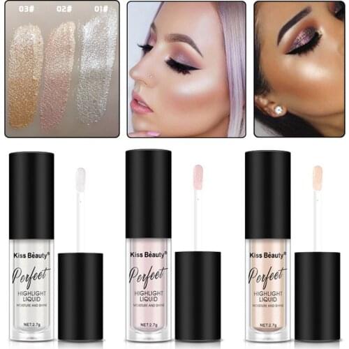 Highlighter Contour Cosmetics Long Lasting Face Brighten Shimmer Glow Liquid Highlighter Makeup Stick