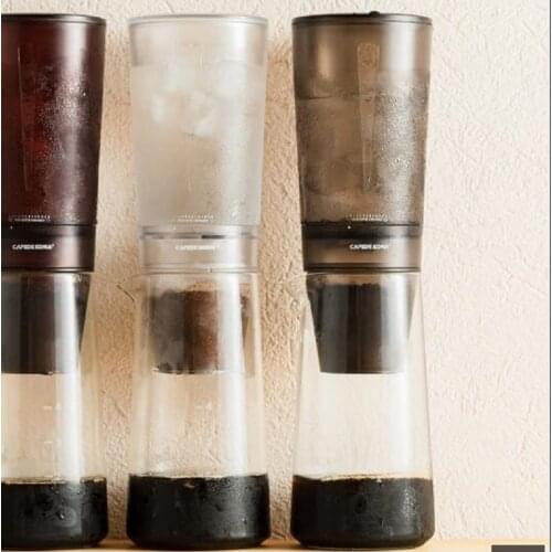 CAFEDE KONA Iced Coffee Maker Home Coffee Drip Iced Coffee Maker Drip Pot Set