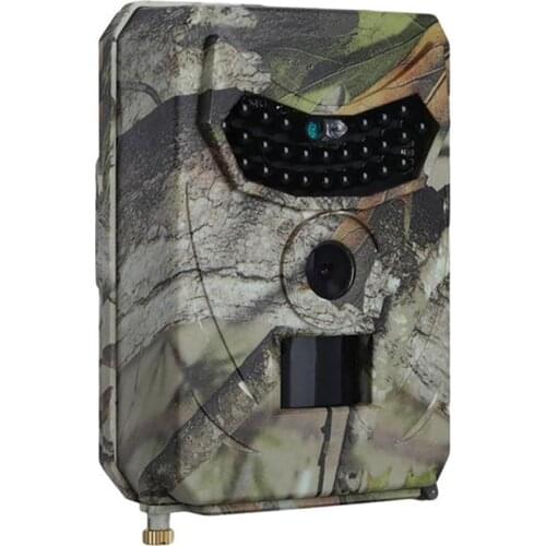 Outdoor Hunting Camera 12MP Wild Animal Detector Trail Camera HD Waterproof Monitoring Infrared Heat Sensing Night Vision Camera