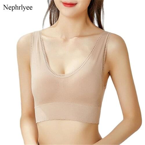 2021 New Seamless Crop Top Womens Tube Top Soft Breathable Bra Top With Latex Pad Female Push Up Underwear Girls Tank Top CA406
