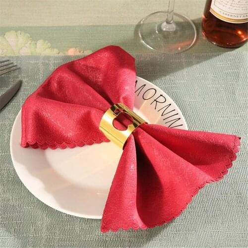 New metal Apple napkin ring napkin ring hotel tableware towel buckle freight free