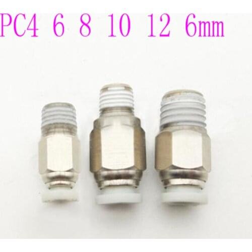 Air Pneumatic Straight Bulkhead Union 10mm 8mm 6mm 4mm 12mm OD Hose Tube One Touch Push Into Gas Connector Brass Quick Fitting