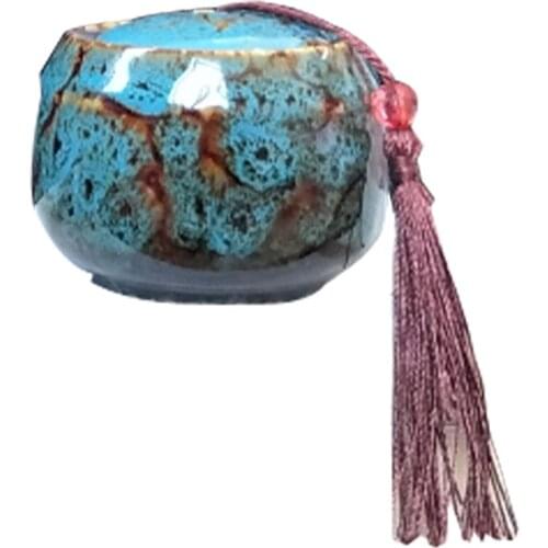 Storage Tank Teapots Canned Chinese Porcelain Ceramic Tea Candy Coffee Canister For Home Travel CLH@8