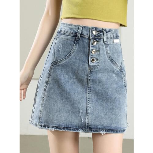 Shuzumiao High Waist Skirts For Women