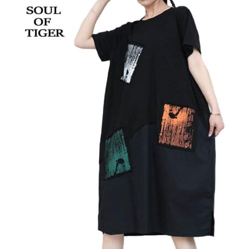 Короткие платья для женщин SOUL OF TIGER China At AliExpress