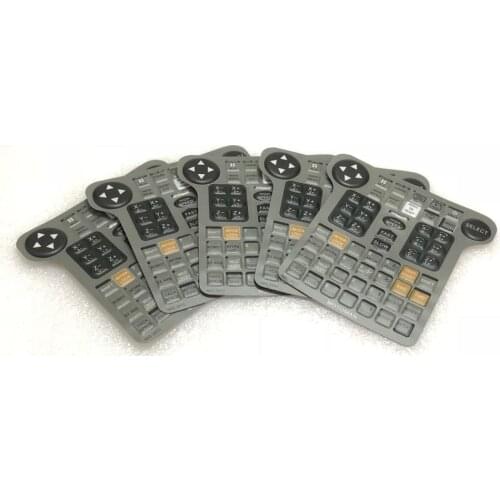 Brand New NX100 Robot Teach Pendant Keysheet NKS-001C NKS-001E 2PCS Free Shipping