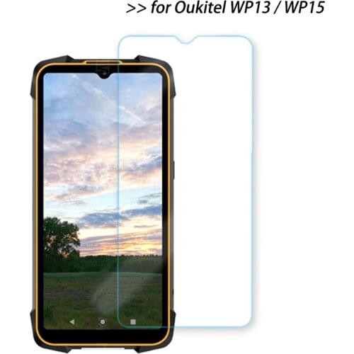 For Oukitel WP13 WP15 HD Screen Protector Tempered Glass for Oukitel WP 13 15 Clear 9H UltraThin Scratch Proof Protective Film