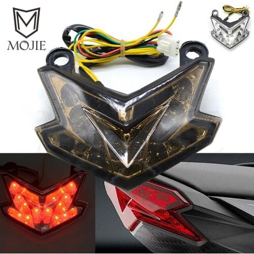 For Kawasaki Z800 ZX6R ZX636 13-14 License Plate Led Tail Light Motorcycle Lamp Blinker Turn Signals Indicators Flashing Light