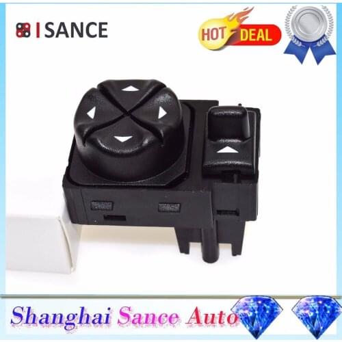 ISANCE Master Power Side View Mirror Switch Left 10418008 For Buick Century Regal 1997 1998 1999 2000 2001 2002 2003 2004 2005