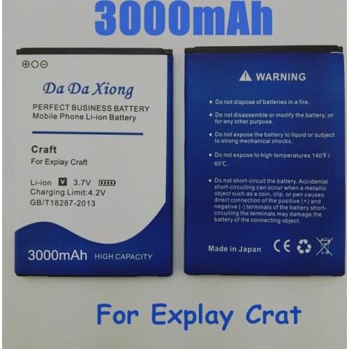 100% New 3000mAh Explay Craft Battery for Explay Craft
