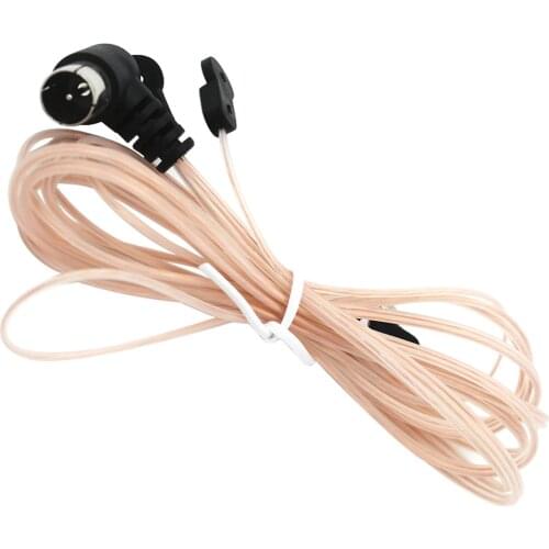 New TV Antennas HD Aerial Receiver Male For FM Radio Receiver Antenna 75 Ohm Dipole Indoor Type F Connector