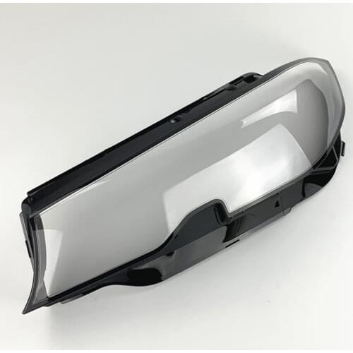Car Front Headlight Cover For BMW 3 Series G20 2019-2021 320i 325i 330i Lampshade Lampcover Head light glass Lens Shell Caps