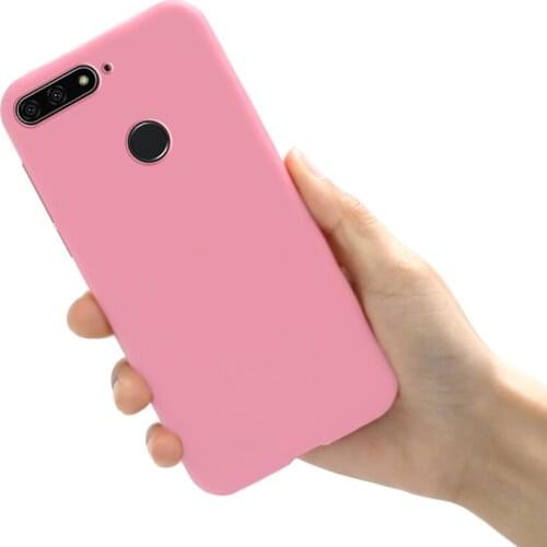 Honor 7C Silicone Soft TPU Phone Case For 5.7'' Huawei Honor 7C AUM-L41 Back Cover Full Funda For Huawei Honor 7C 7 C Case Coque