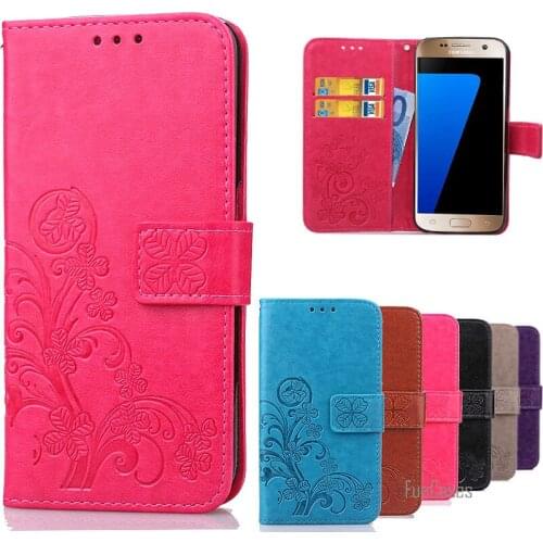 S7 Edge Case For Samsung S7 Flip Case Luxury Leather Wallet Case For Cover Samsung Galaxy S7/S7 Edge With Card Slot Holder Coque