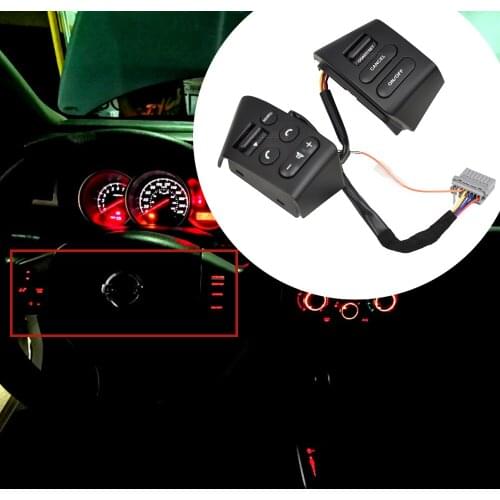 Black Color Cruise Control Steering Wheel Buttons Switch For Nissan Sylphy 2005-2017 Tiida 2005-2008 Livina 2007-2010