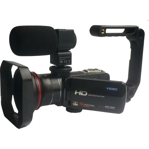 Winait 3.0'' touch display HDV-Z20 Wifi digital video camera that supports macro lens and hot shoe micro phone