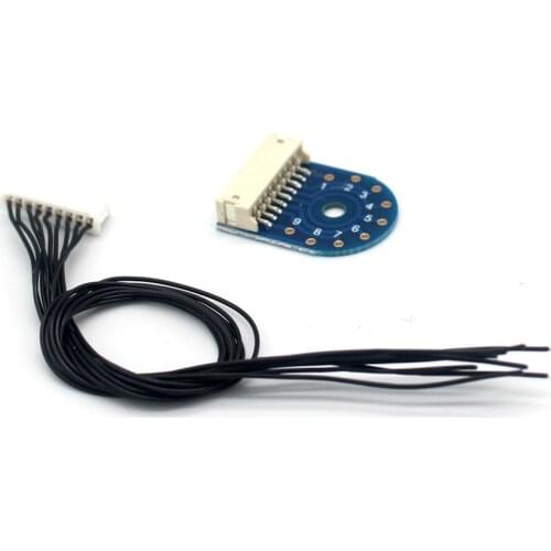 DBX-9000 Wiring Kit for Tender compact 9-wire connector and harness assembly for use with universal style DCC decoders