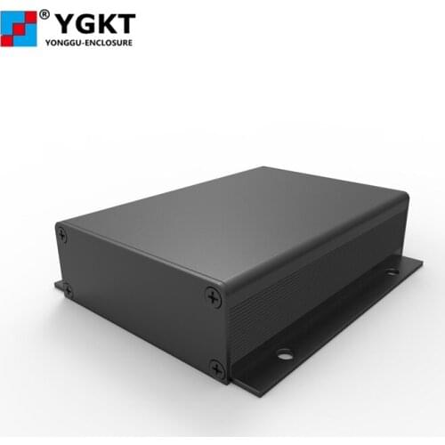 Diy new 80*23.8*90/3.15''x0.94''x3.54''mm (wxhxl ) Aluminum enclosure electrical box tube PCB enclosure