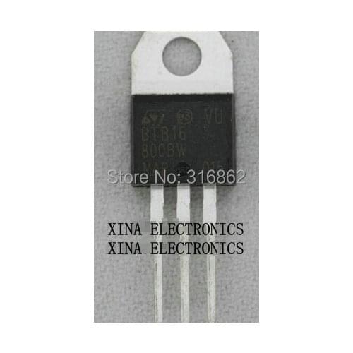BTB16-800BW BTB16-800 BTB16 TO-220 ROHS ORIGINAL 10PCS/lot Free Shipping Electronics composition kit