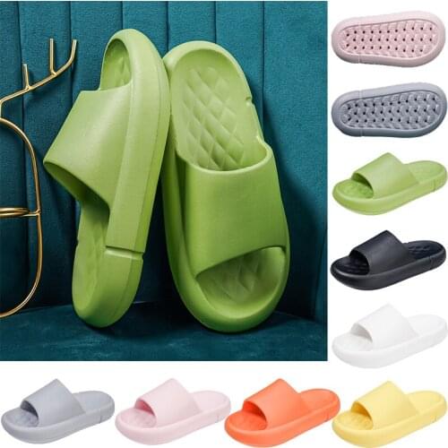 New Summer Women Slippers EVA Lightweight Thick Non-Slip Bathroom Shoes 2021 Casual Slippers Comfortable Sandalias Platform Shoe