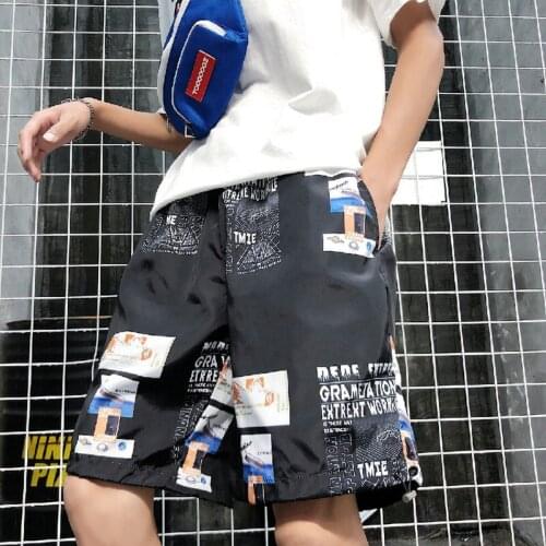 Fashionable Mens Shorts Casual Printing Bermuda Shorts Male Loose 2020 Summer High Quality Shorts Mens Large Size M-5XL