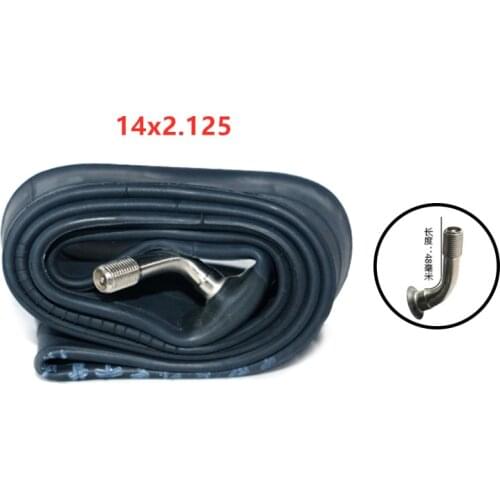 Original CST Electric Bike Tires 14" 14 X 1.75/1.95/2.125/2.5/3.0 Bend gas nozzle Bicycle Rubber Inner Tube Camera E-bike Tires