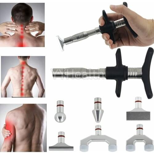 Portable Massager Chiropractic Adjusting Tool Joint Pain Relief 20-300N Therapy Massage Manual Gun Spine Correct Gun Correction