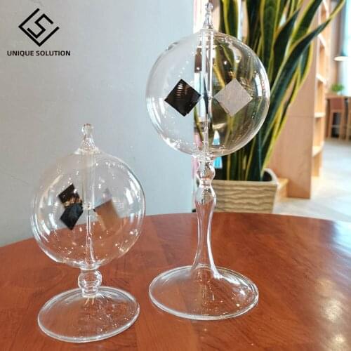 Solar Power Crookes radiometer model educational equipment radiometer light pressure windmill bolometer